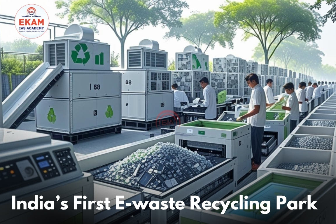 India’s First E-waste Recycling Park