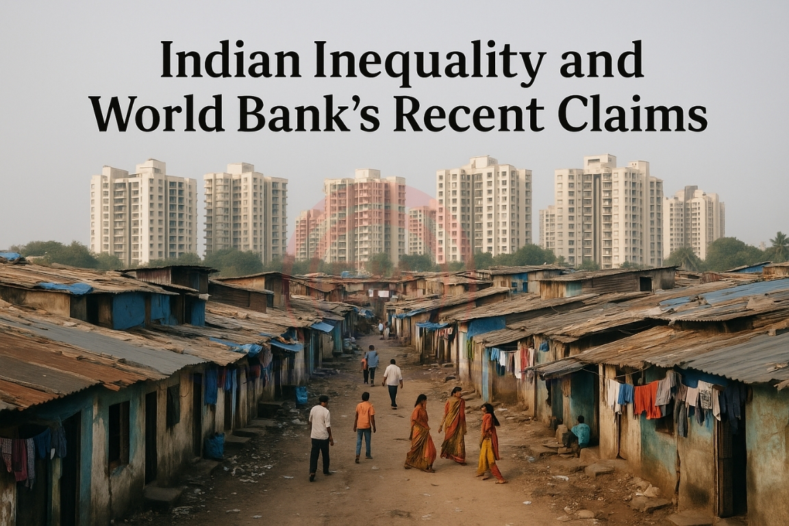 Indian Inequality And World Bank’s Recent Claims