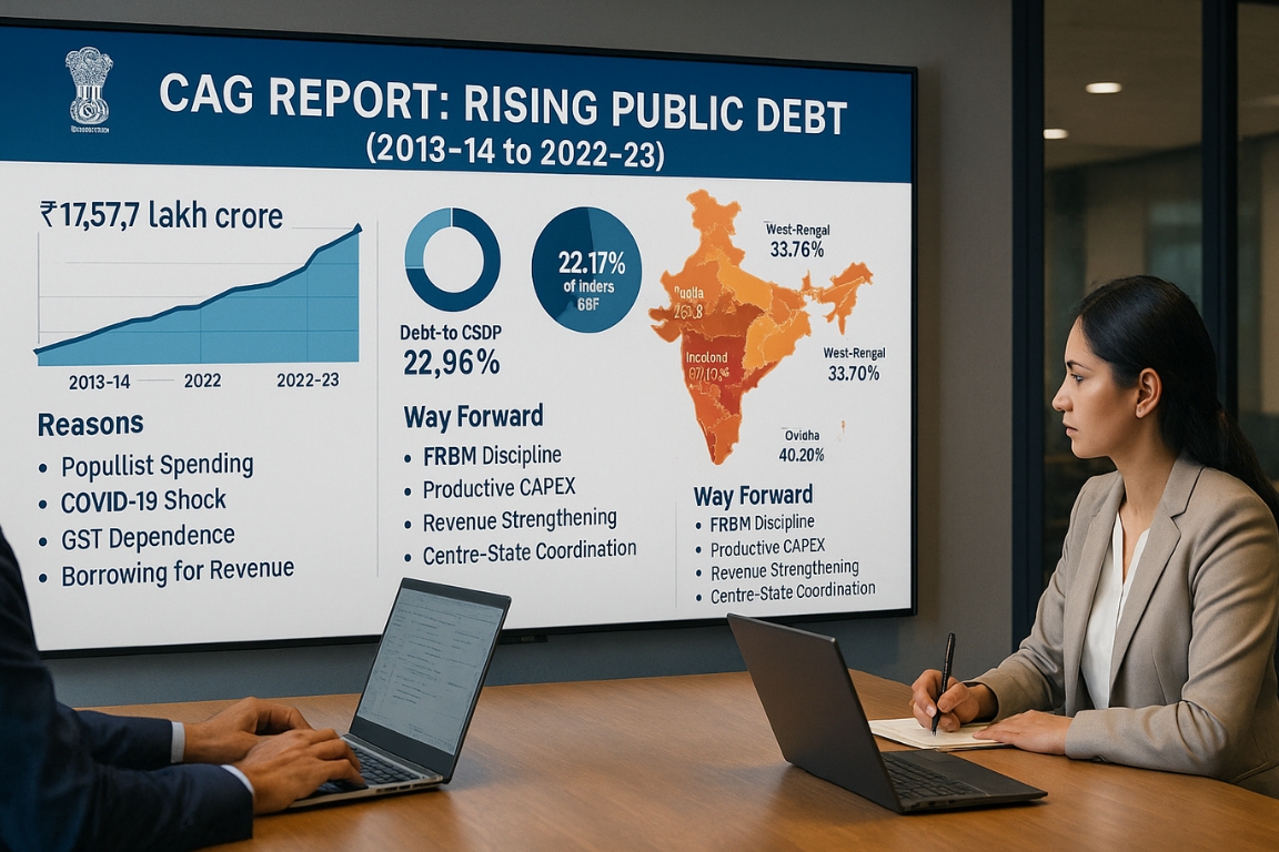 CAG Report On Rising Public Debt