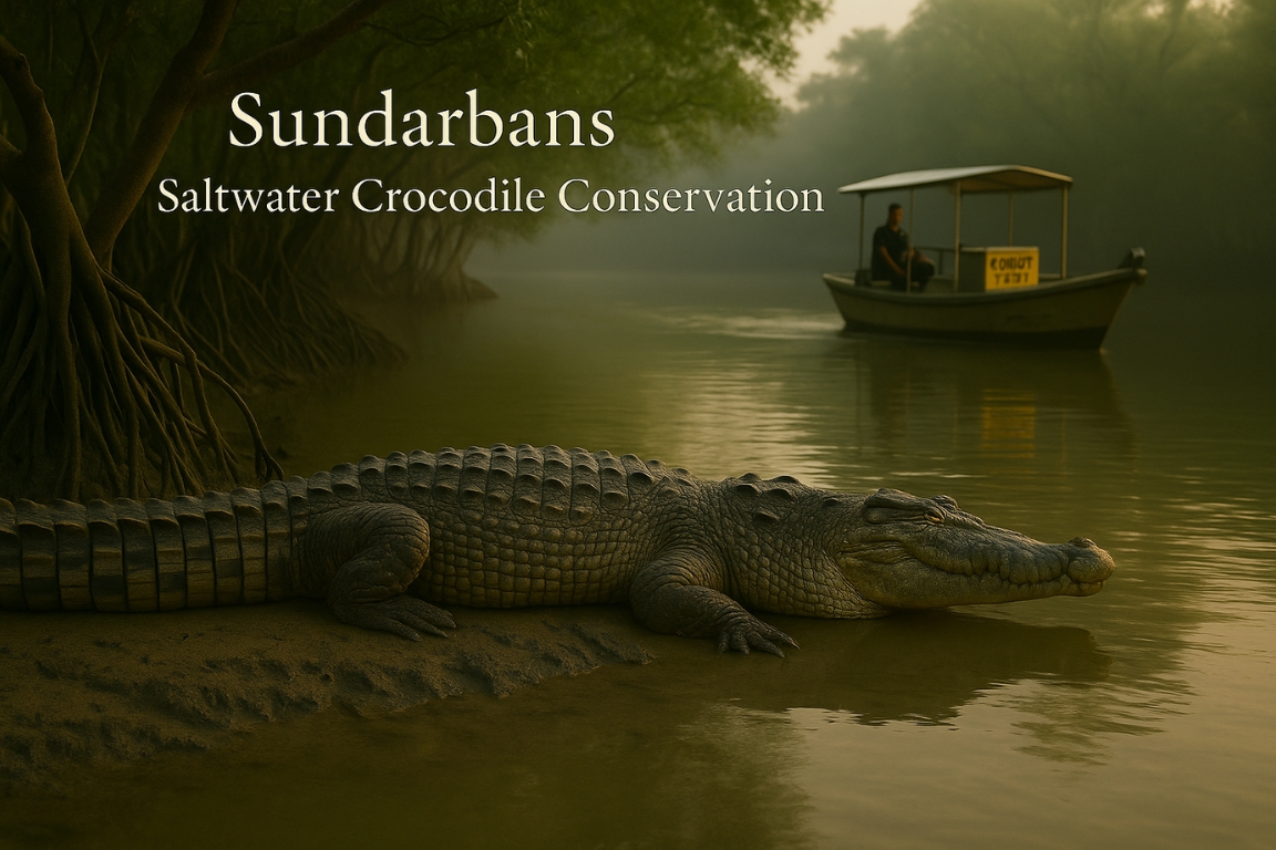 Conservation Of Saltwater Crocodiles In Sundarbans