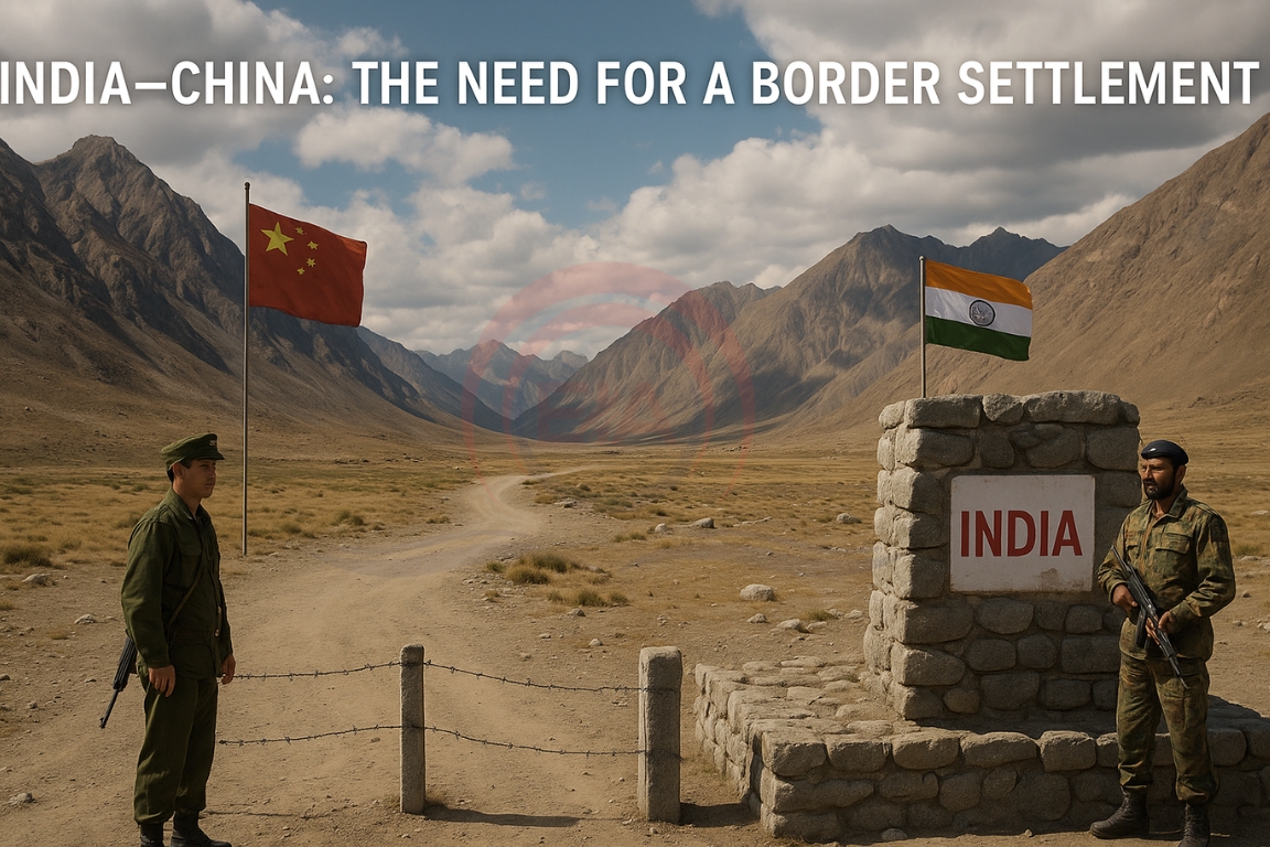 India–China: The Need For A Border Settlement