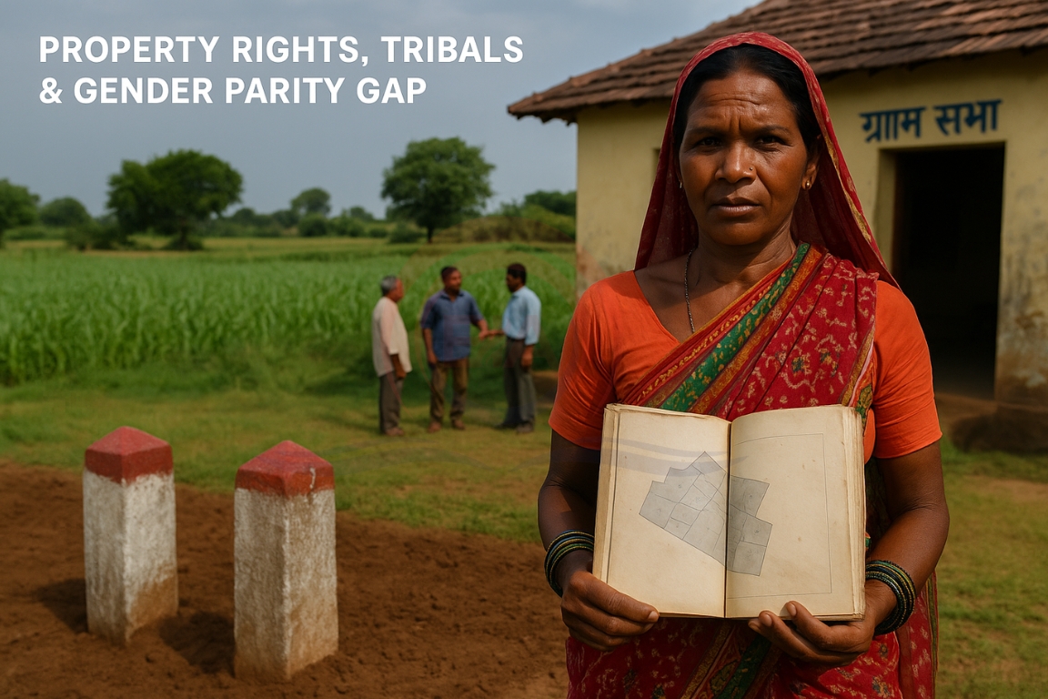 Property Rights, Tribals And The Gender Parity Gap