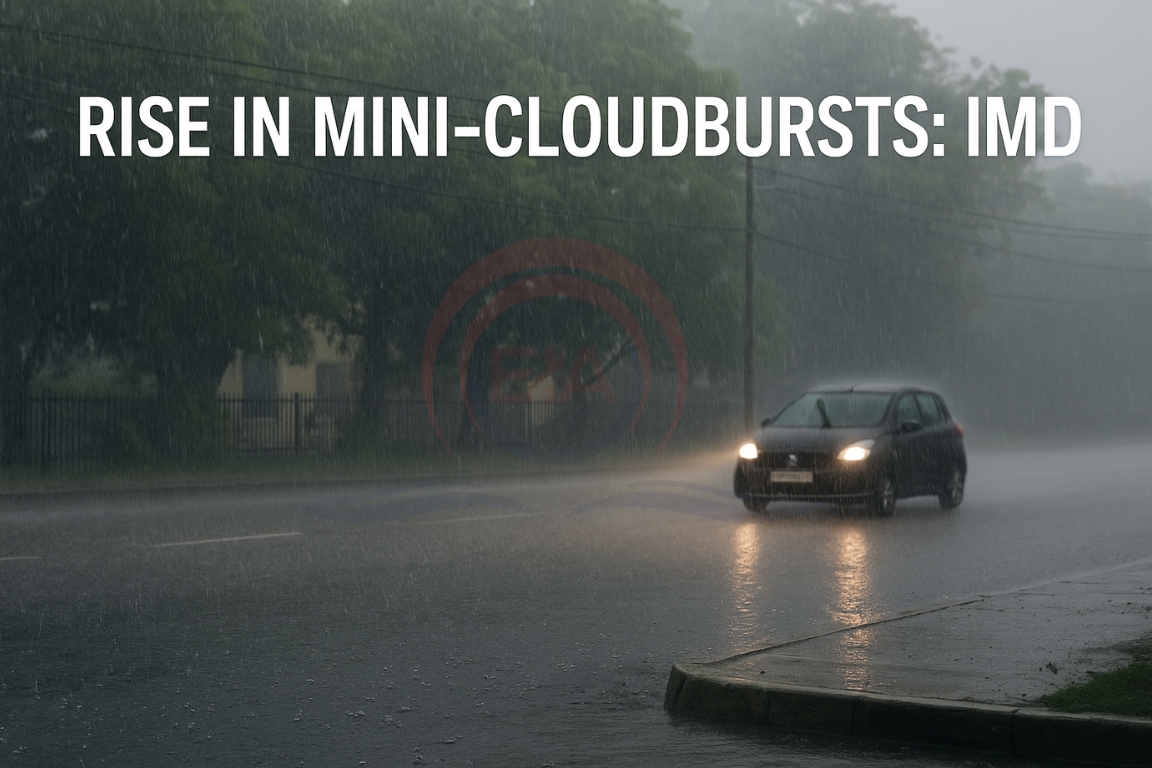 Rise In Mini-Cloudbursts: IMD