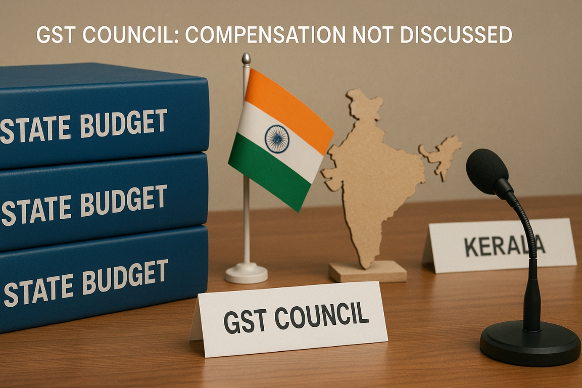 GST Council Did Not Discuss Compensation For States