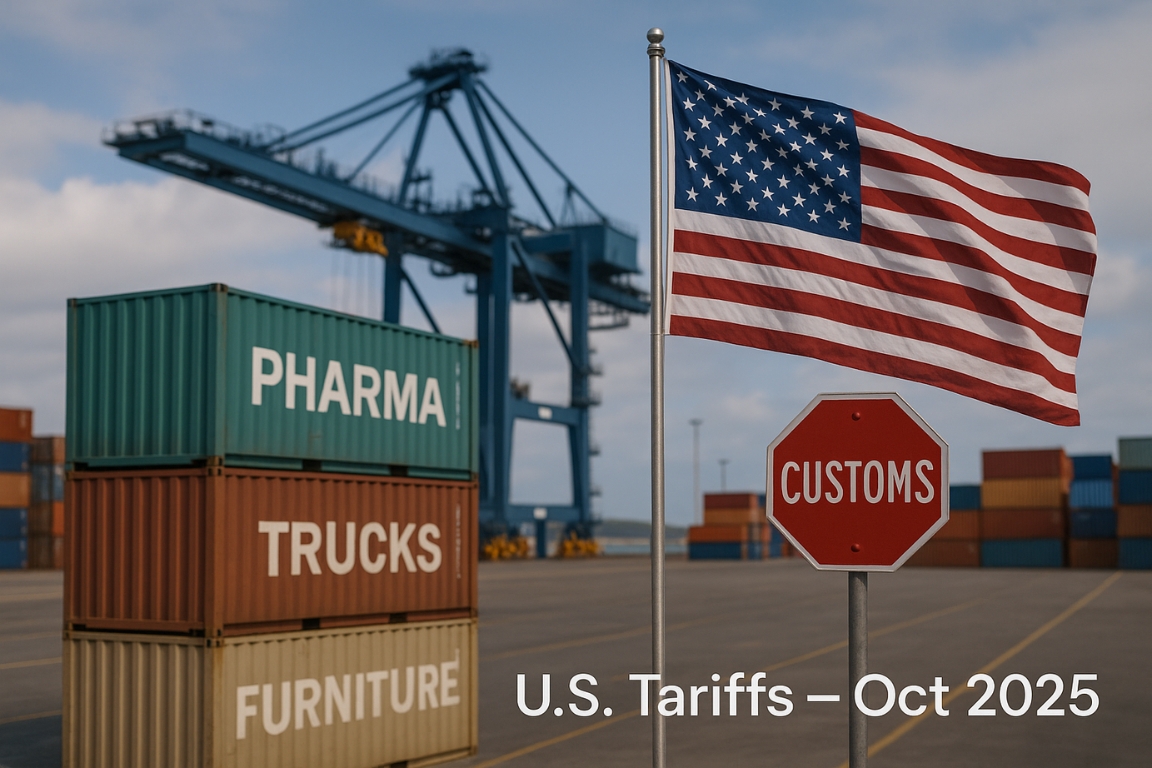 Trump Imposes New Tariffs On Drugs, Trucks, And Furniture To Protect US Industries