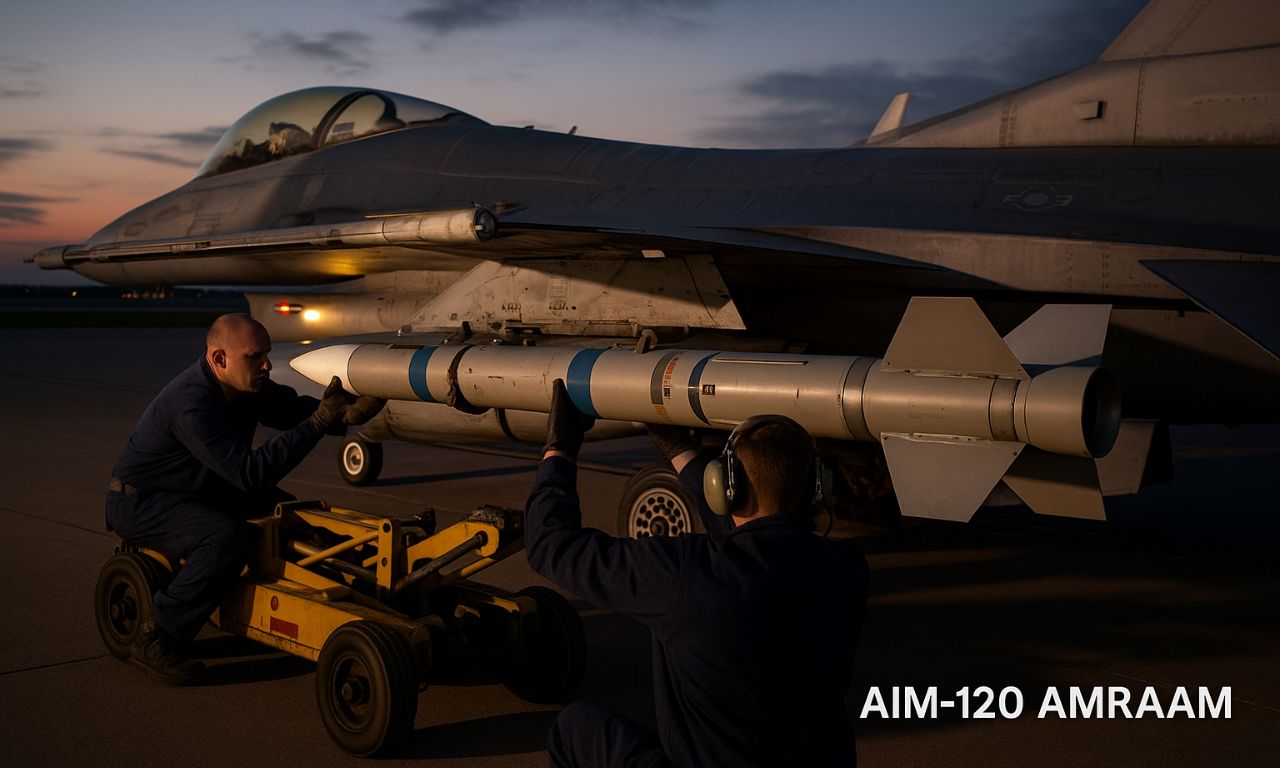 AIM-120 AMRAAM MISSILE