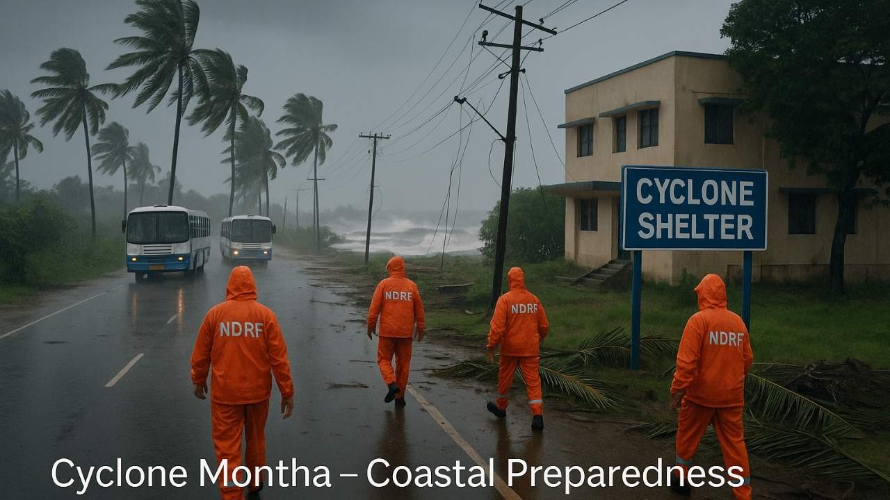 Cyclone Montha - Coastal Preparedness