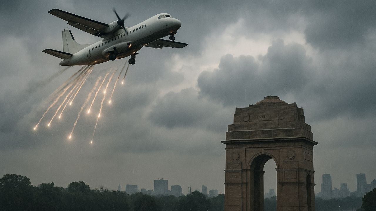 DELHI’S CLOUD-SEEDING TRIALS
