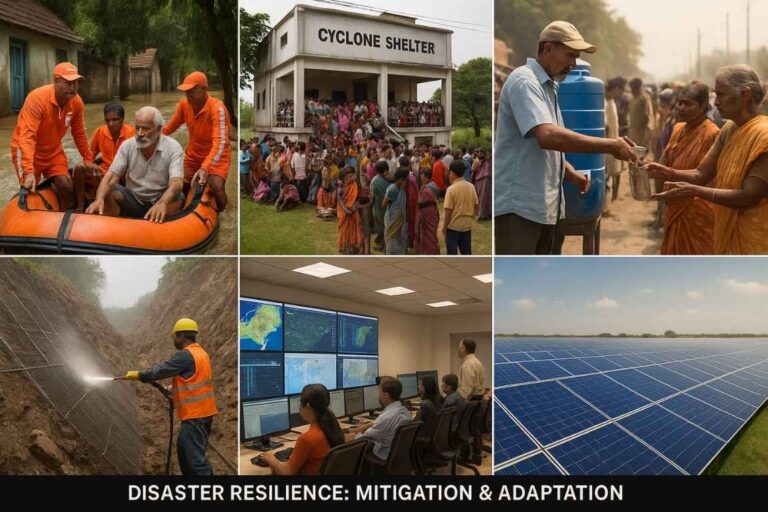 Resourses Disaster India Strengthens Disaster Resilience with Multi Hazard Plan