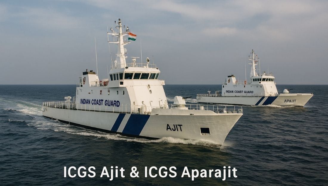 ICGS Ajit and ICGS Aparajit