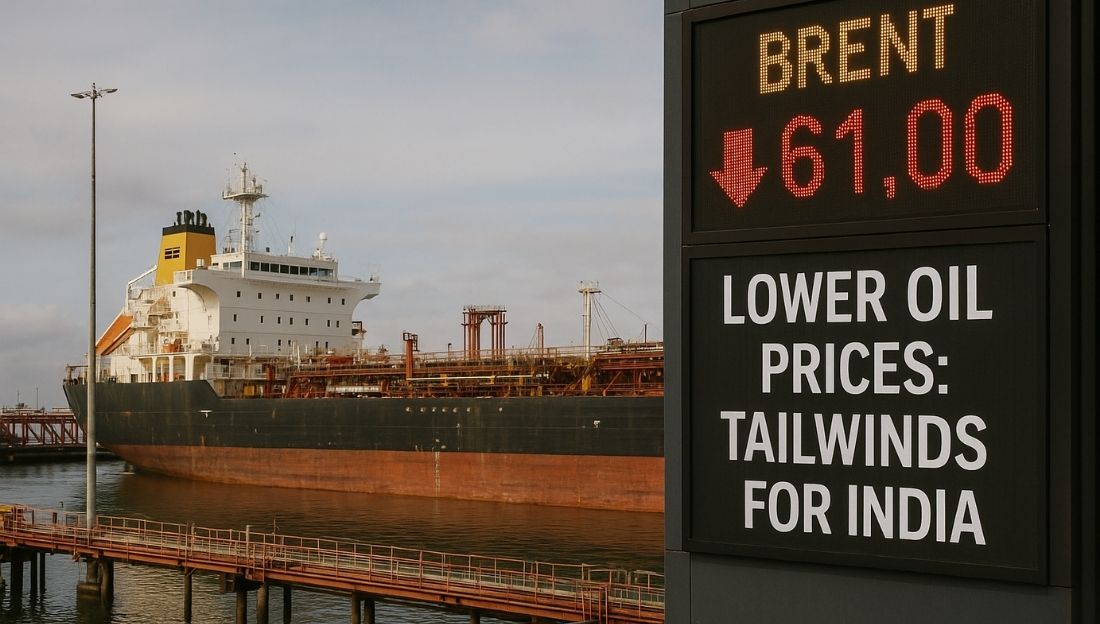 LOWER PRICES TAILWINDS FOR INDIA