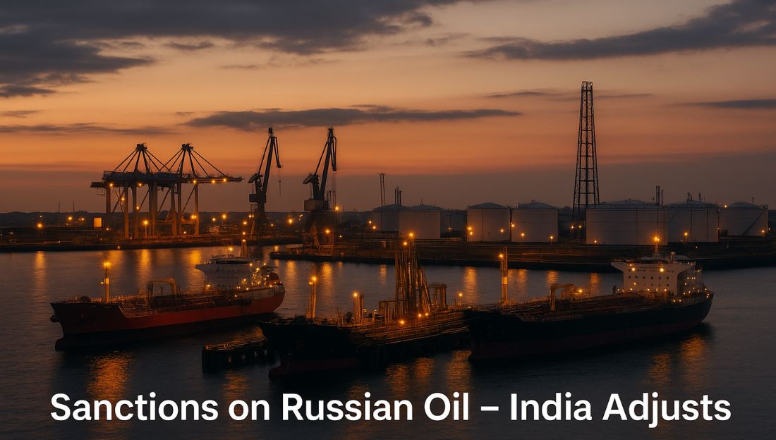 SANCTIONS ON RUSSIAN OIL - INDIA ADJUSTS