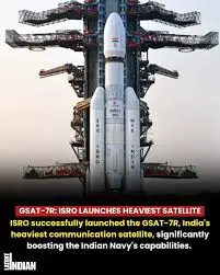 GSAT-7R Communication Satellite