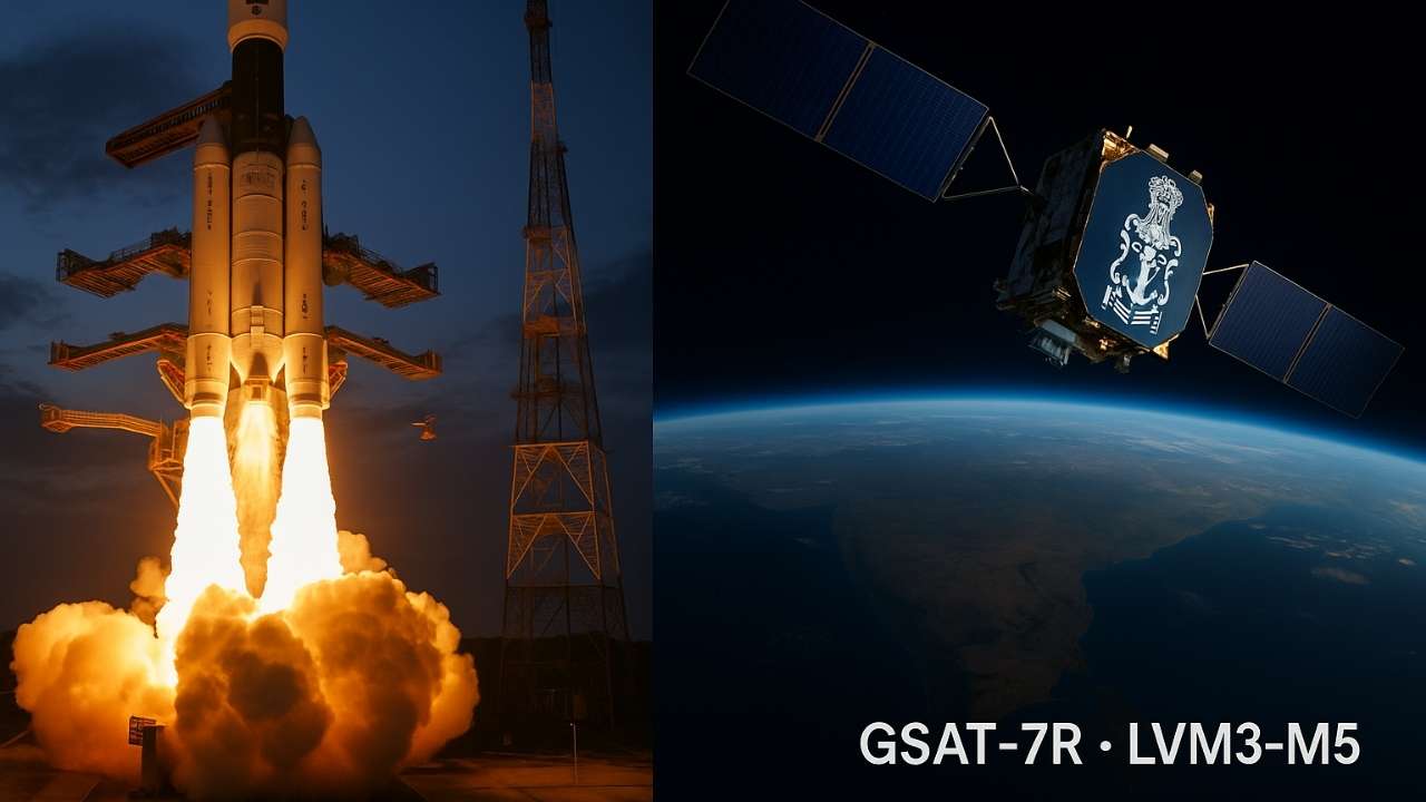 GSAT-7R LVM3-M5