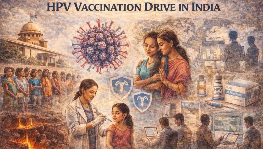 HPV Vaccination Drive In India