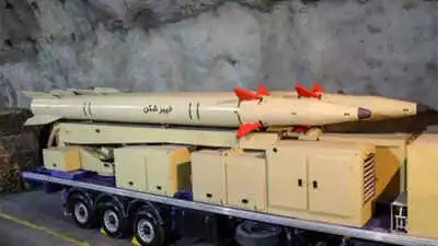 Kheybar Shekan ballistic missiles