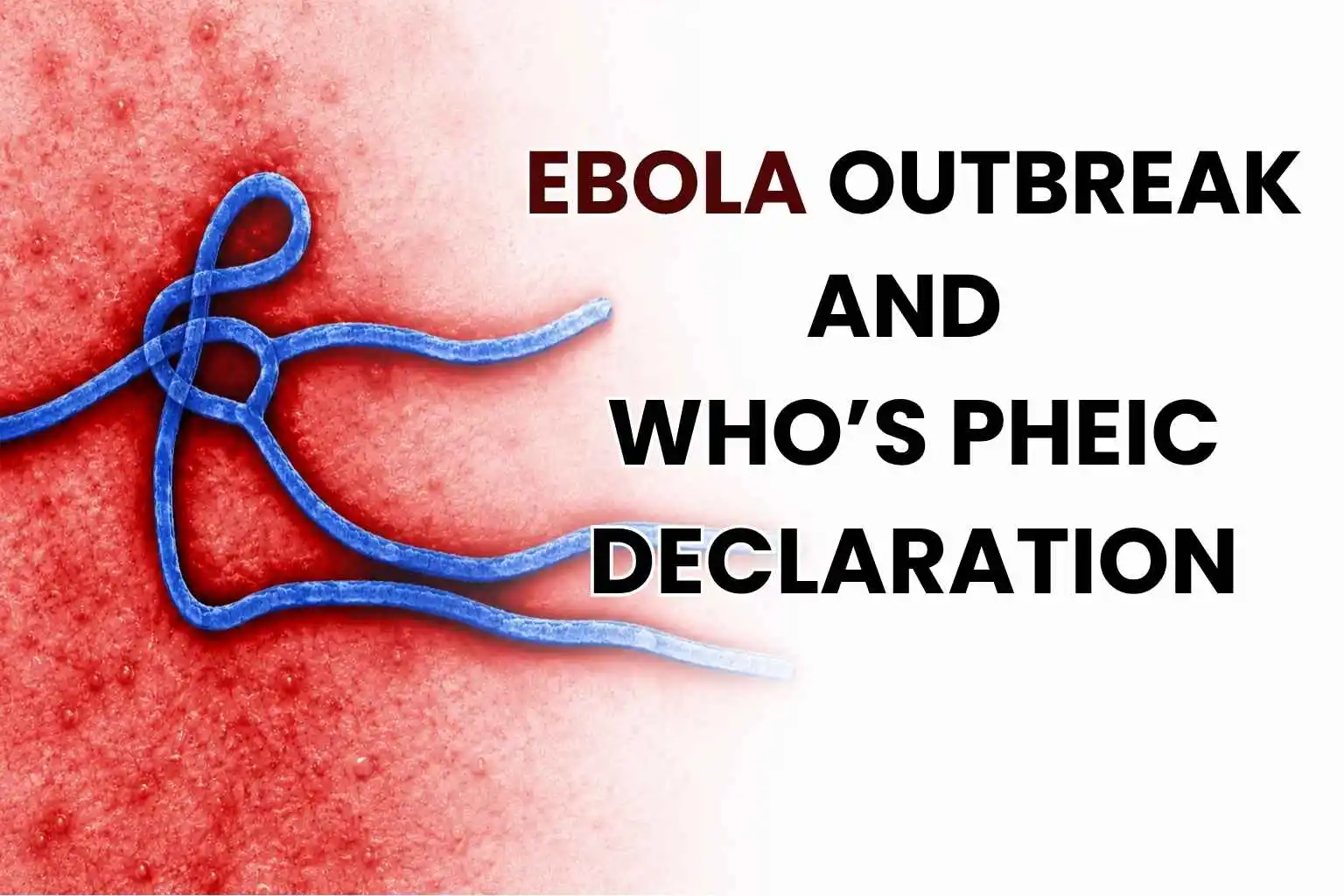 Ebola Outbreak And WHO’s PHEIC Declaration