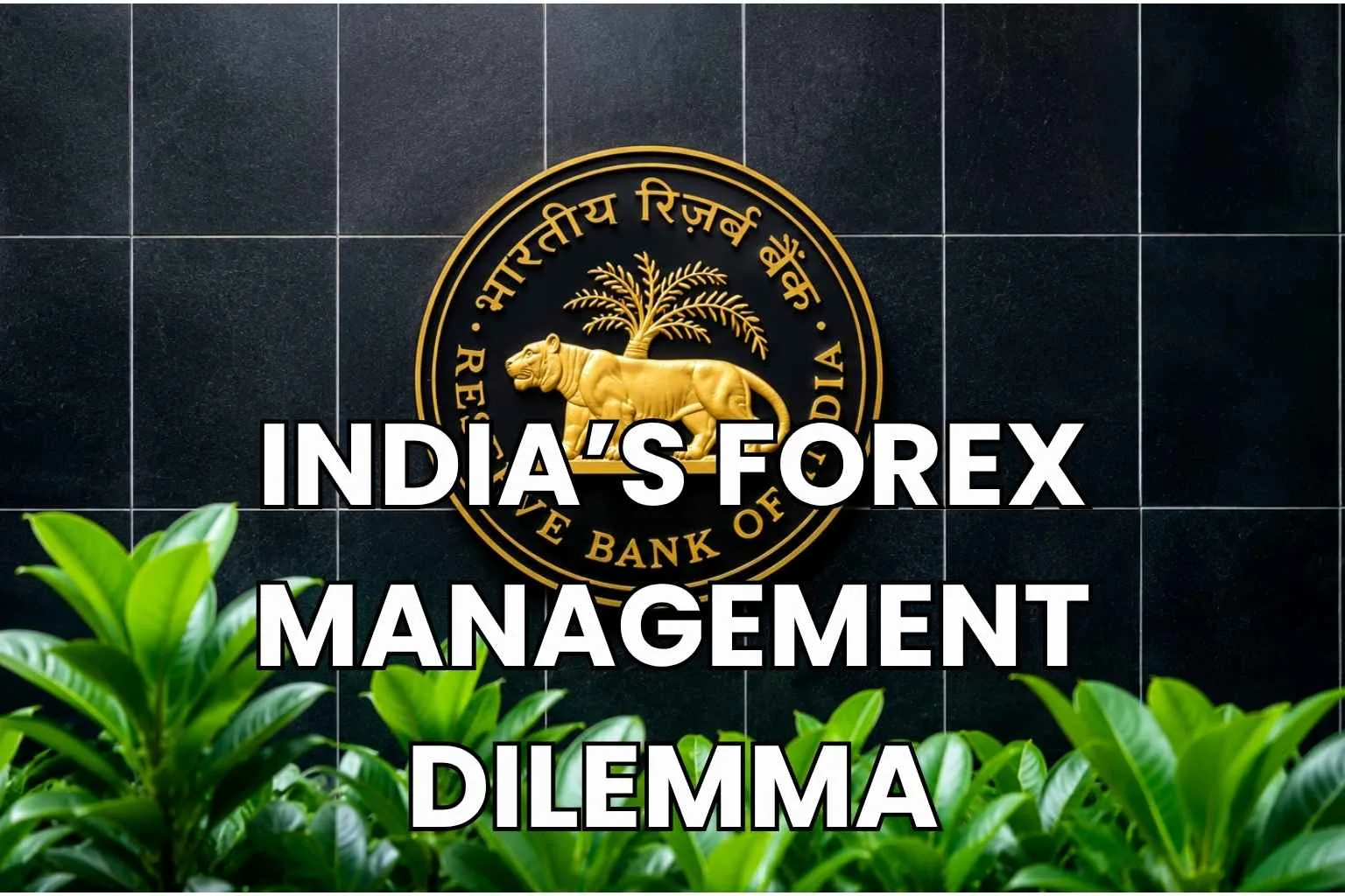 India’s Forex Management Dilemma