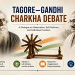 Tagore–Gandhi Charkha Debate
