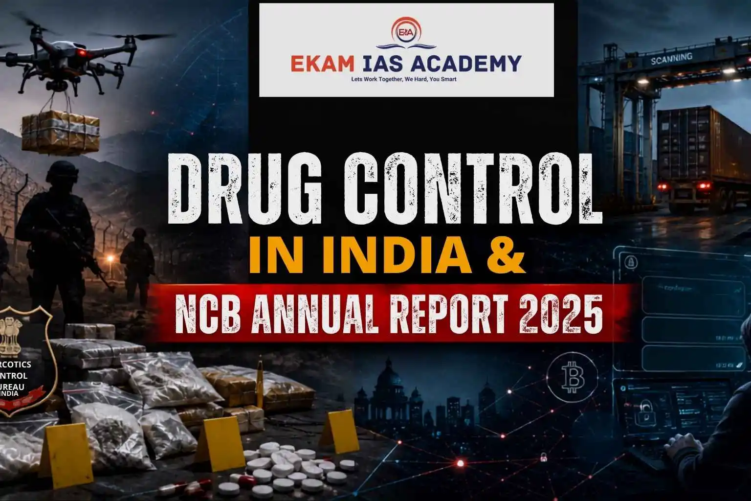 Drug Control In India And Ncb Annual Report 2025