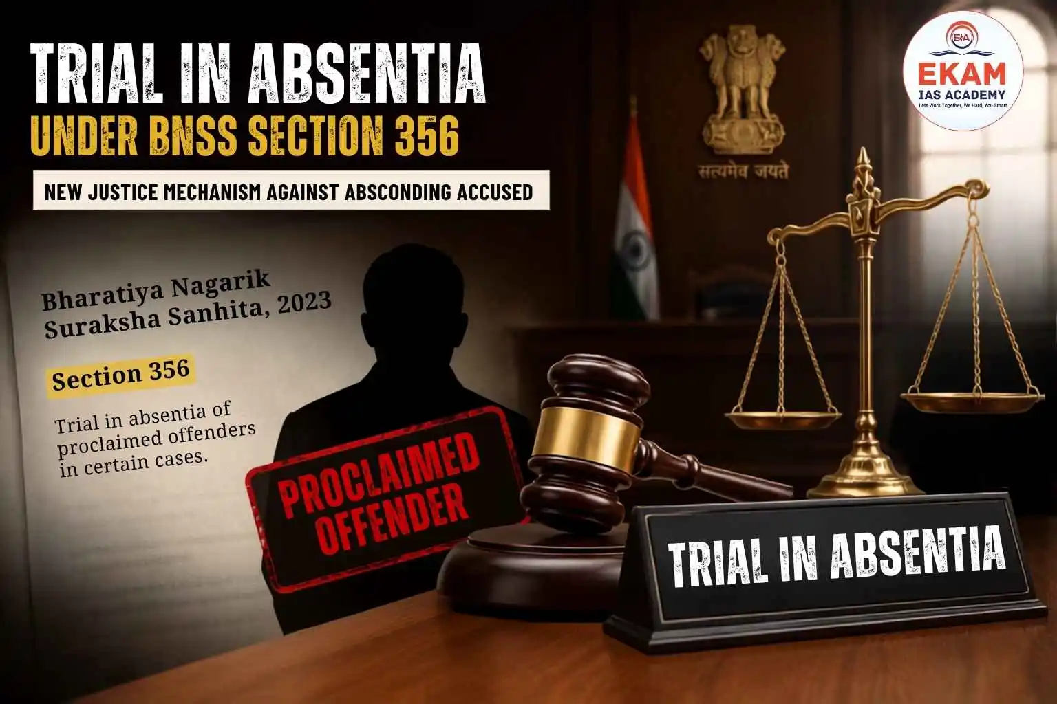 Trial in Absentia in India