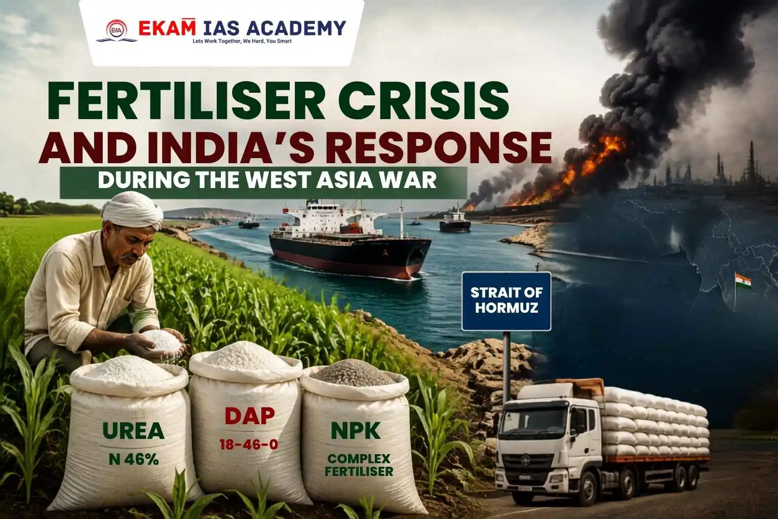 Fertiliser Crisis And India’s Response During The West Asia War