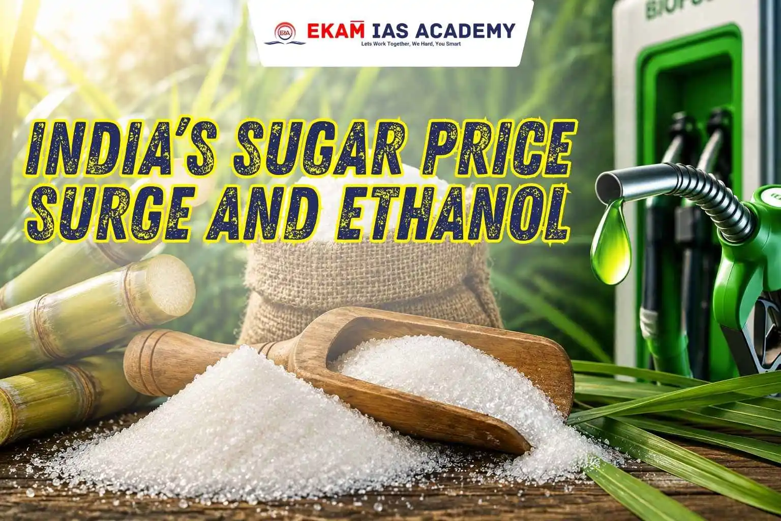 India’s Sugar Price Surge And Ethanol