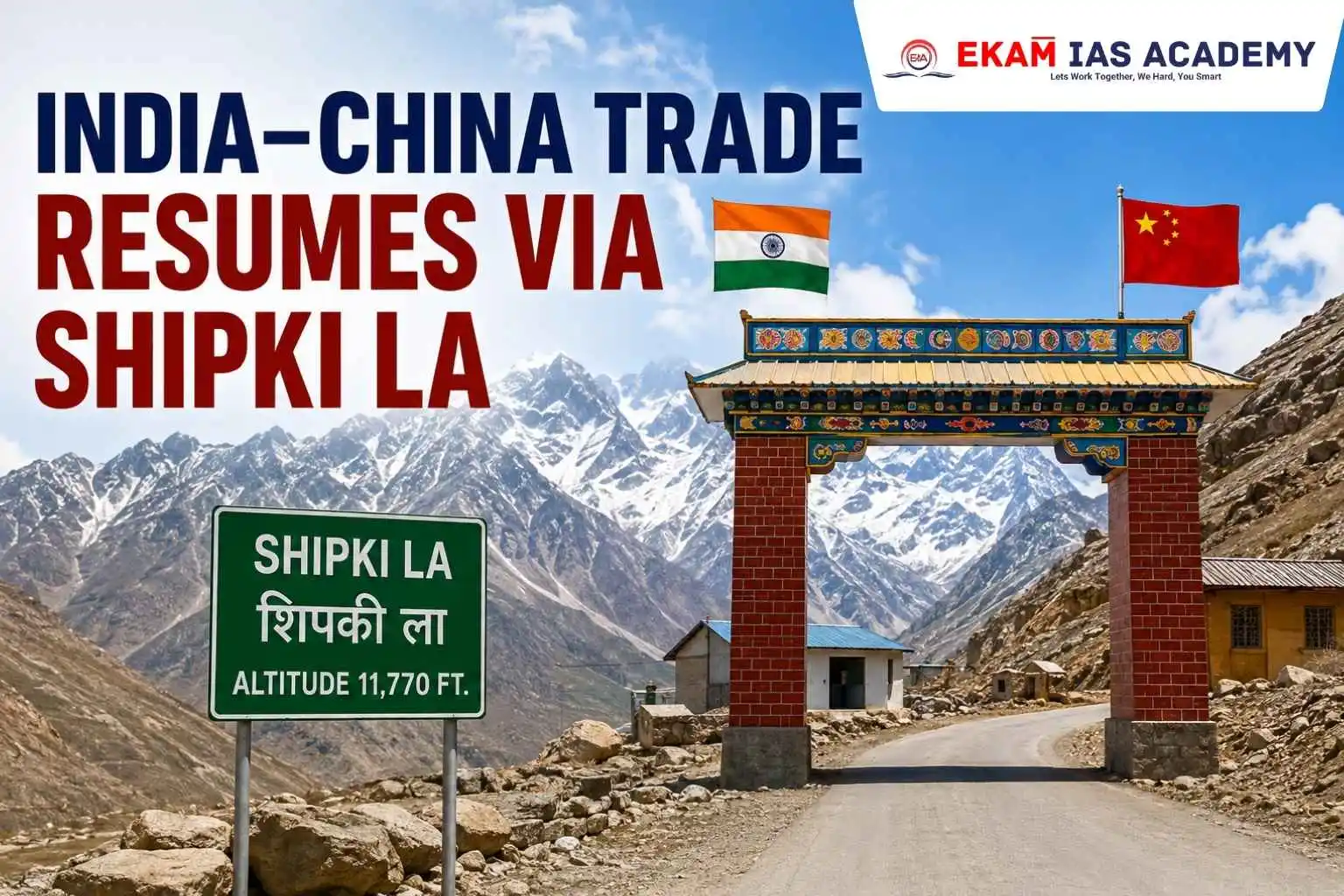 India–China Trade Resumes Via Shipki La