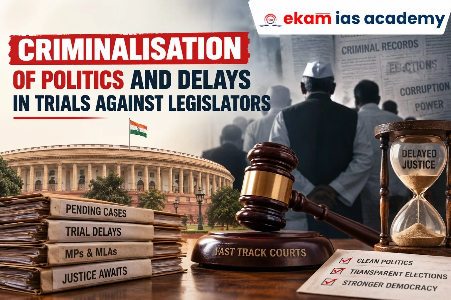 Criminalisation Of Politics And Delays In Trials Against Legislators