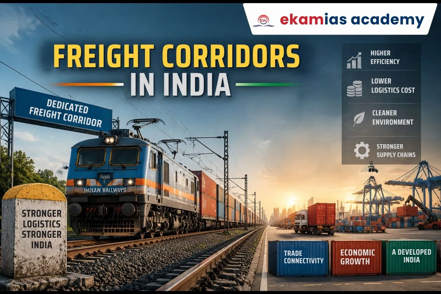 Freight Corridors in India
