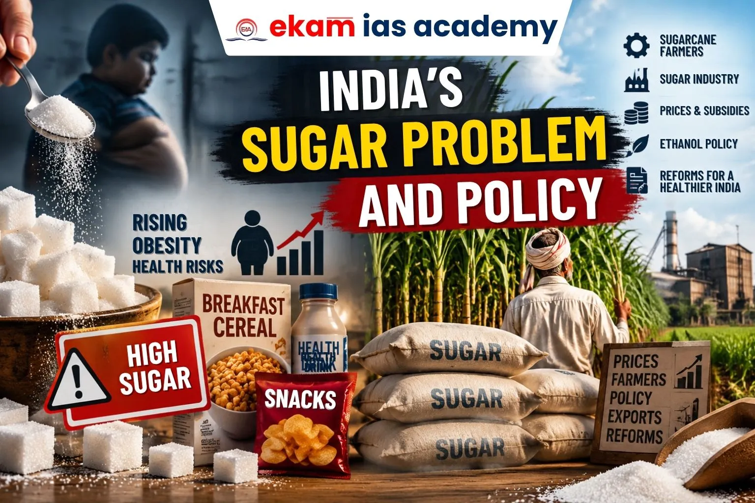 India’s Sugar Problem And Policy