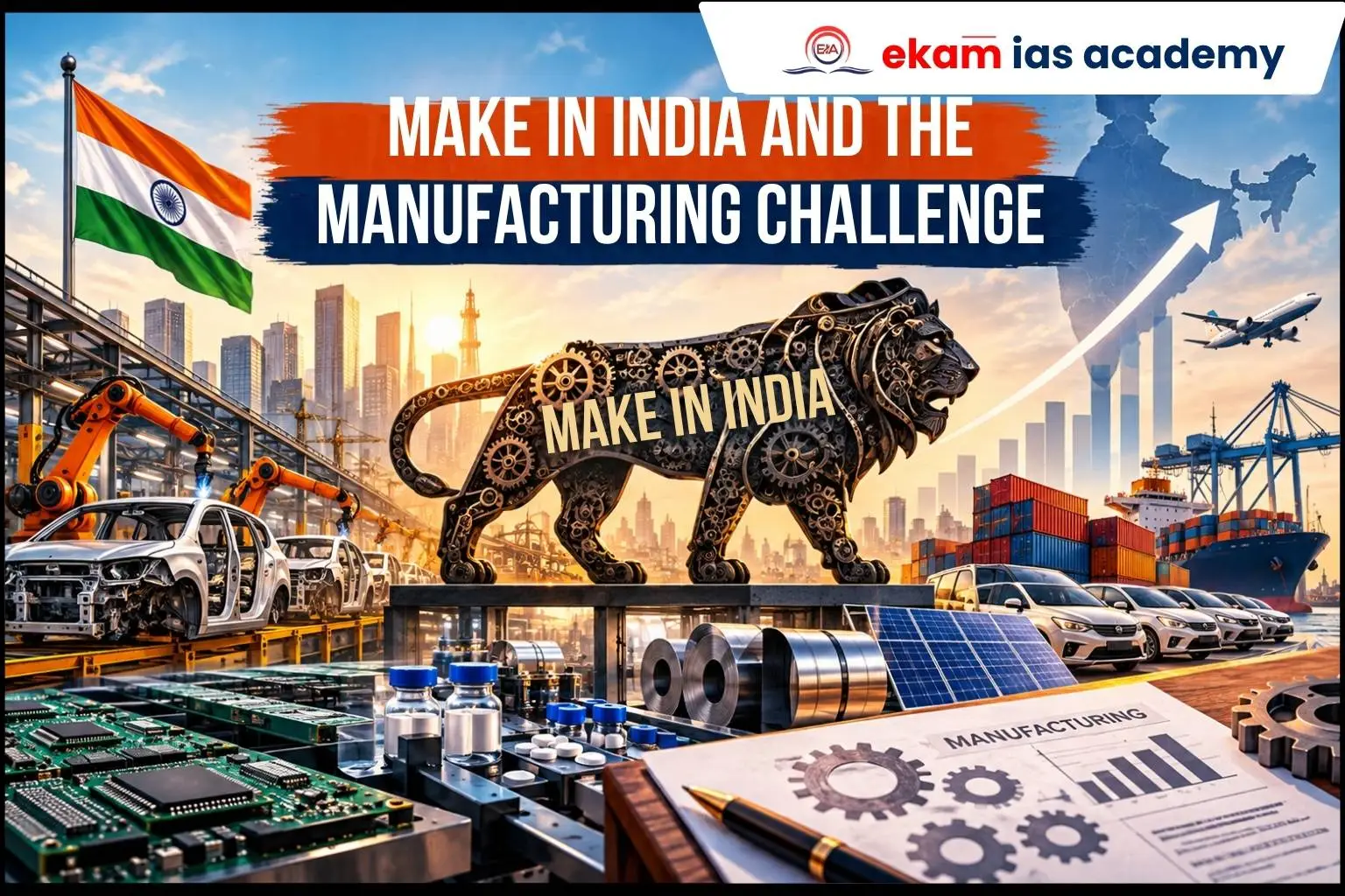 Make In India And The Manufacturing Challenge