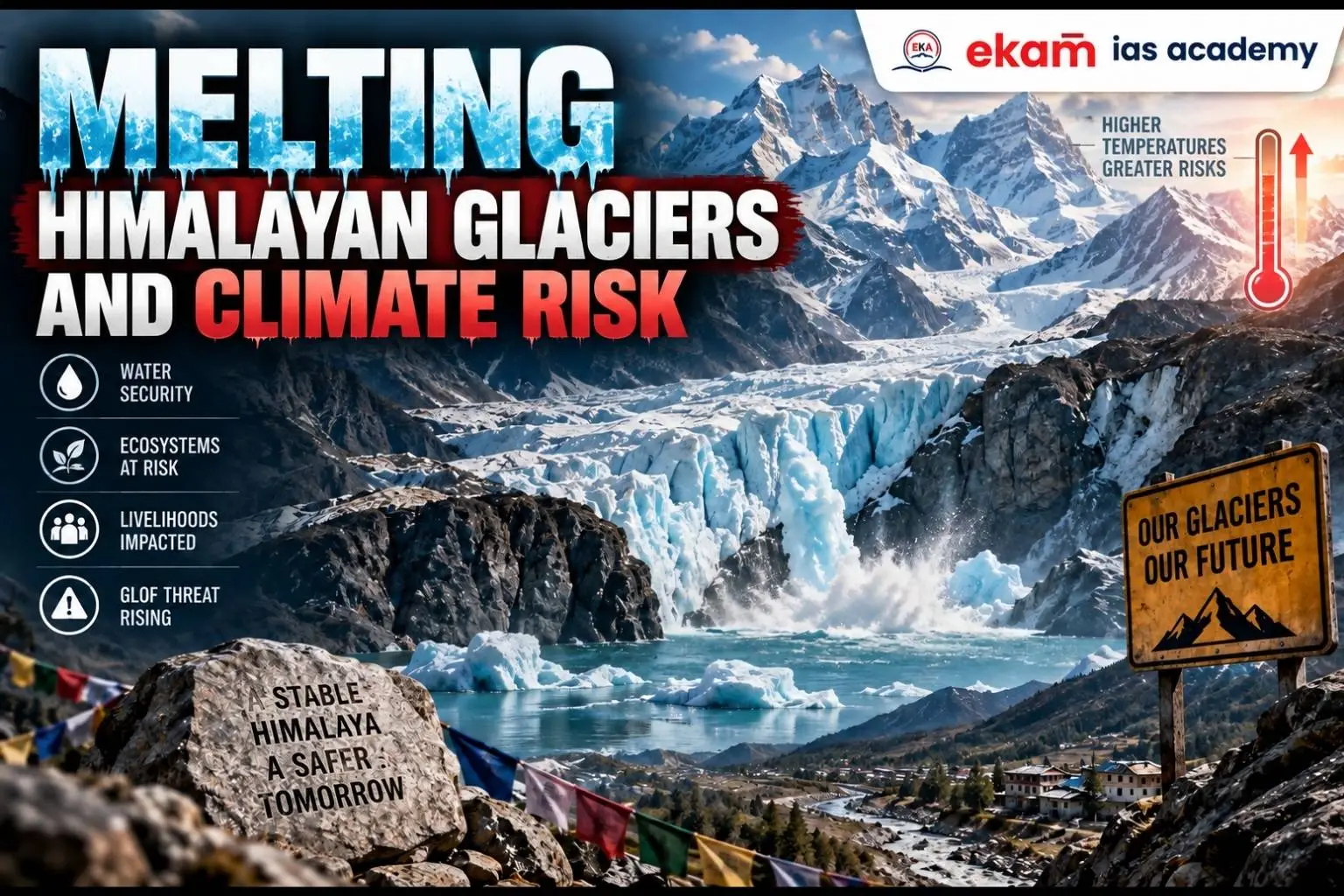 Melting Himalayan Glaciers And Climate Risk