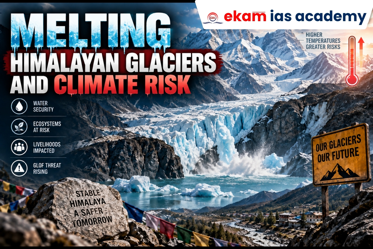 Melting Himalayan Glaciers And Climate Risk