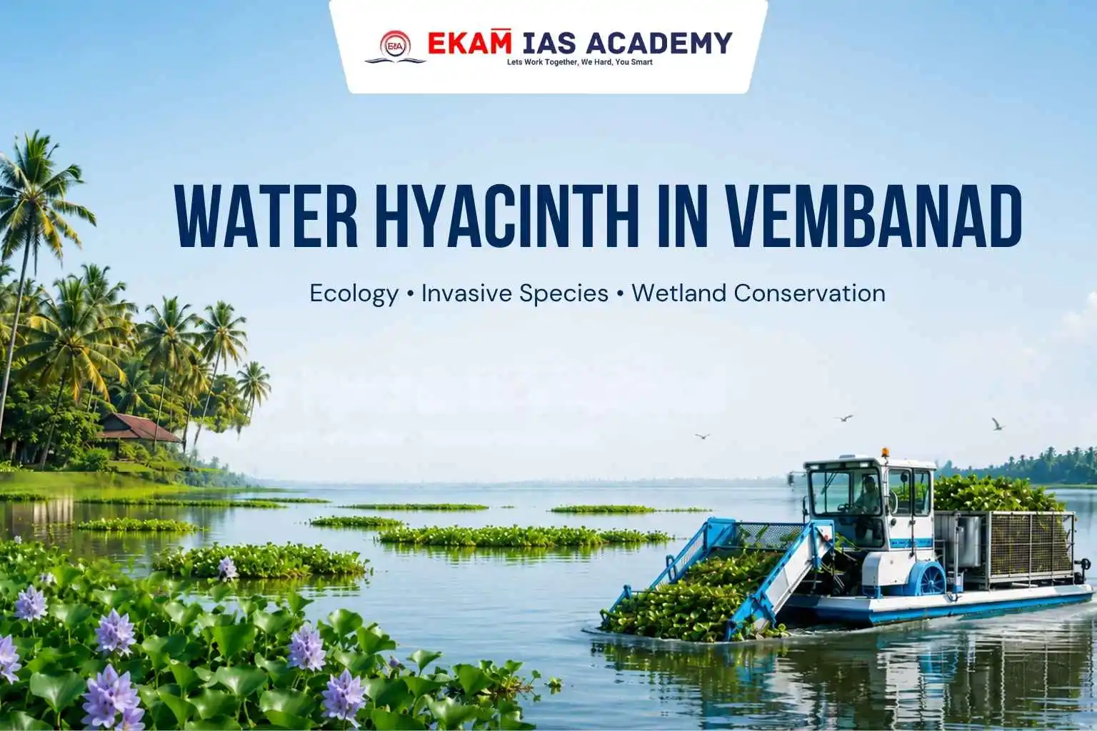 Water Hyacinth In Vembanad And Ecology