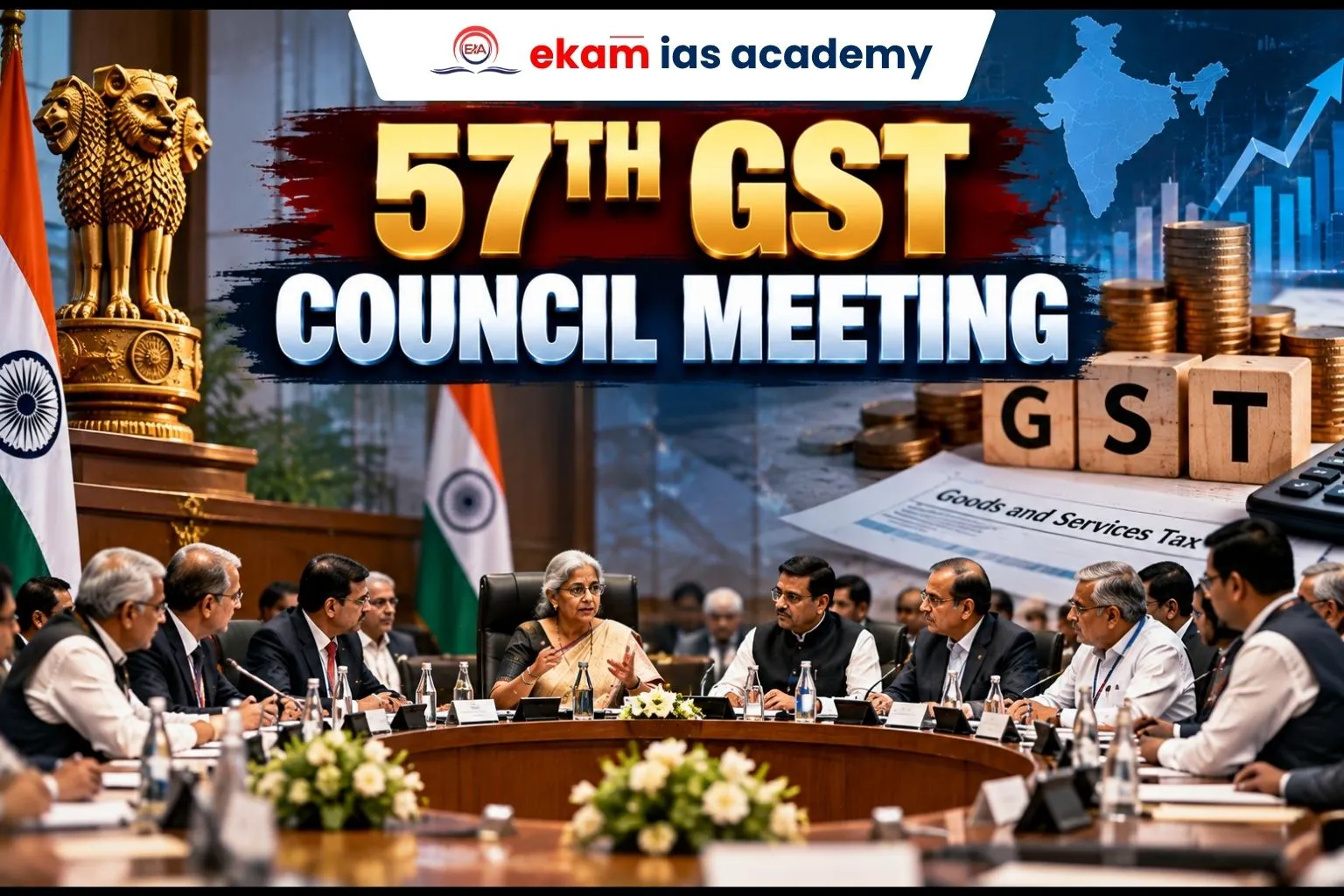 57th GST Council Meeting And Major Reforms