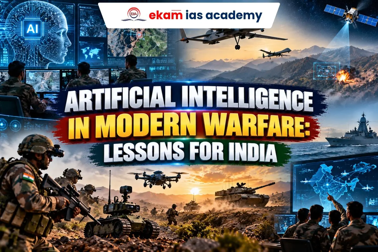 Artificial Intelligence In Modern Warfare And Lessons For India