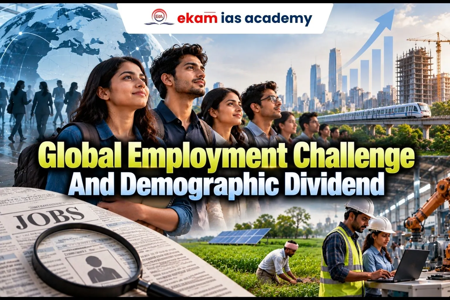 Global Employment Challenge And Demographic Dividend