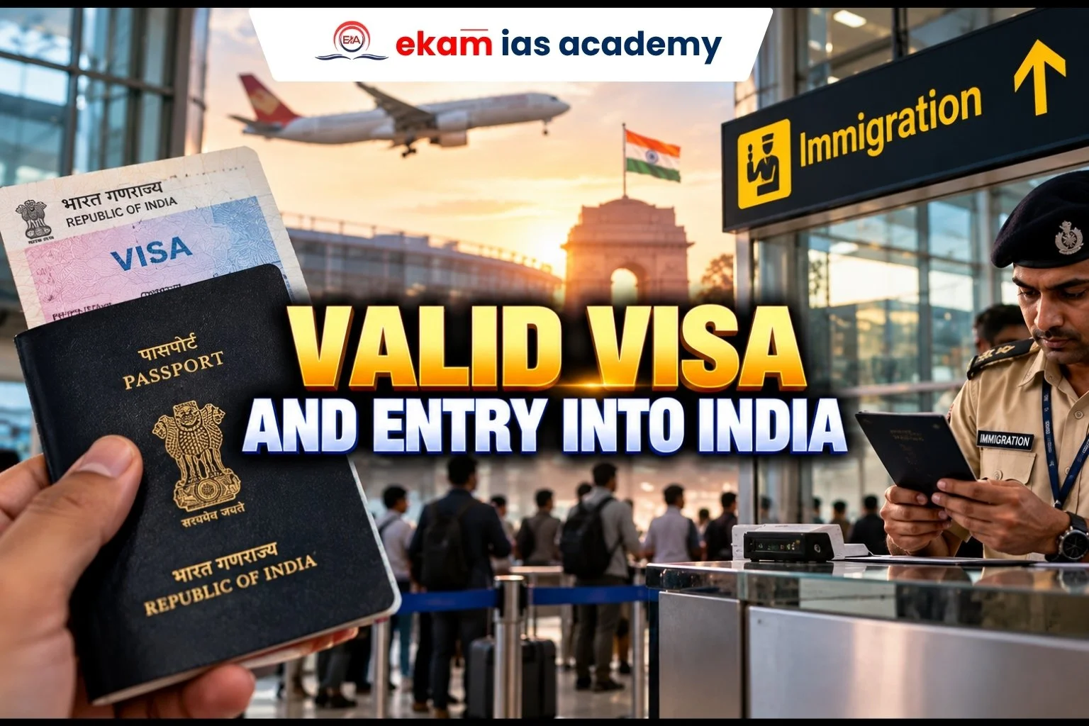 Valid Visa And Entry Into India